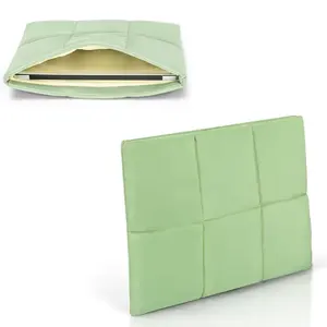 Refreshing Green Designer Bread Protective Laptop Pouch Bag Laptop Sleeve Stand Bag For Lady