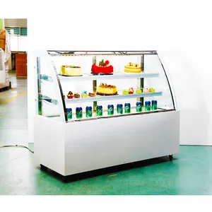 Dolce Chiller commerciale cassa refrigerata torta in piedi Display Chiller vetrina frigorifero per panetteria