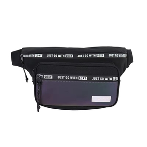 Vietnam Factory Fanny Pack for Men Women Waist Bag with Headphone Jack and 3-Zipper Pockets <b>Adjustable</b> <b>Straps</b> - Product Image 2