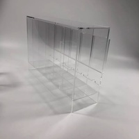 Présentoir personnalisé en acrylique à 6 emplacements, écologique, étanche et anti-poussière pour cartes de jeu Pokémon
