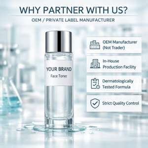 Tonique Visage Équilibrant Soin de la Peau Marque Privée OEM ODM Fabricant Produit Quotidien de Soin Facial Affinant les Pores - Product Image 2