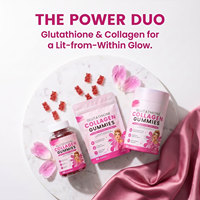 Collageen Supplementen Vitamine C Collageen Gummie Fruit-Pectine Gummies Huid Whitening Gummies Collageen