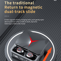 M90 Pro Écouteurs Stéréo Sans Fil Bluetooth Sport Mini Mains Libres Meilleur Petit Écran LED Numérique TWS M90 Pro Auriculaire