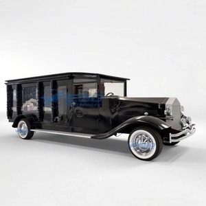 Limusina Clásica Eléctrica Retro para Funerales, Vehículo Clásico para Ataúdes y Equipos Funerarios - Product Image 1