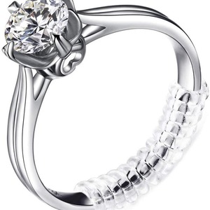 Ajustador de Anillos Transparente, Herramienta de Ajuste de Tamaño, Antideslizante, para Anillos de Moda - Product Image 1