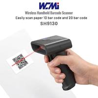 Lecteur de codes-barres 2D sans fil BT A181, portée étendue, batterie longue durée, IP42, portable, pour la gestion des stocks et des entrepôts