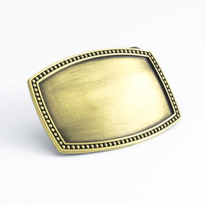 Hebilla de cinturón lisa de aleación de zinc, hebilla cuadrada DIY Simple y elegante, hebilla informal de moda para patineta - Product Image 6