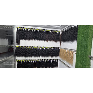 South Indian Temple Bulk Raw Hair Unprocessed Human Hair <b>Extensions</b> From South India Factory Direct <b>Cheap</b> Factory Prices - Product Image 5