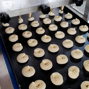 Automatic <b>Biscuit</b> Small Fill Center Cut Drop Cookie Maker Decorate Cutter Depositor <b>Machine</b> for Home Use With Good Price - Product Image 3
