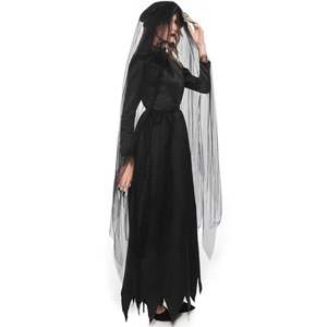Costume de Vampire d'Halloween Costume de Mariée <span class=keywords><strong>Momie</strong></span> Zombie Cosplay Costume d'Actrice de Film - Product Image 4