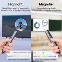 Produits Tendances 2026 Nouveautés Norwii N10s Pro Présentateurs Sans Fil avec Stylet Laser Rouge Portée 100m Aluminium