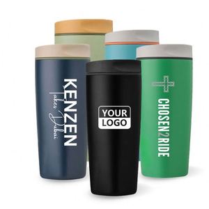 Tasse à café personnalisée, tasse isotherme en acier inoxydable tendance, bouteille d'eau portable pour étudiants, pour l'extérieur, avec logo personnalisé - Product Image 3