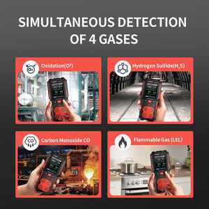 Detector de Gas Portátil NOYAFA JMS19 con Monitor de 4 Gases, Detección de Fugas y Alarma - Product Image 3