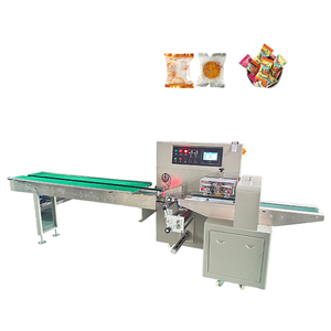 Chất lượng cao đa chức năng tự động bánh mì thực phẩm bánh túi nhựa dòng chảy Bìa máy đóng gói - Product Image 1