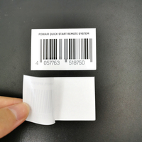 Autocollants de code UPC personnalisés, autocollants de code-barres imperméables