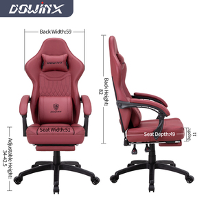 <span class=keywords><strong>Dowinx</strong></span> <span class=keywords><strong>Chaise</strong></span> de jeu pour adultes et adolescents Silla Gamer <span class=keywords><strong>Chaise</strong></span> d'ordinateur Racing <span class=keywords><strong>Chaise</strong></span> de bureau PC ergonomique - Product Image 6