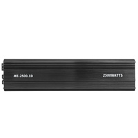 Amplificateur de puissance audio pour voiture de classe D, RMS 2500Wrms, impédance 1 ohm, amplificateur de puissance mono avec filtres de fréquence
