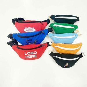Cadeaux d'affaires personnalisables : Sac banane transparent avec logo sur mesure et ceinture réglable - Product Image 1