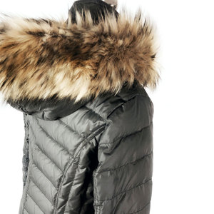 Vente chaude De Haute Qualité Dames Doudoune <span class=keywords><strong>Duvet</strong></span> de <span class=keywords><strong>canard</strong></span> D'hiver Femme Longue Fourrure Parka Manteaux <span class=keywords><strong>À</strong></span> Capuche - Product Image 3