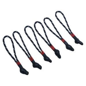 Premium Washable Poly Non-Lock Elliptical <b>Zipper</b> Puller Slider 7CM Modern Durable <b>Accessories</b> Fashion Bags Garments Luggage - Product Image 4