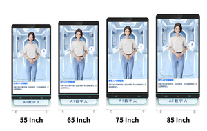 55 65 75 85 pulgadas AI Chatgdp Ai Interacción en tiempo real Interacción multimodal Q & A Compromiso Ai Quiosco humano digital - Product Image 6