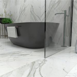 Nueva Baldosa Moderna de Mármol Blanco Calacatta Gold de Italia para Pisos Residenciales - Product Image 6