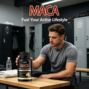 Capsules de Maca Haute Puissance avec Variétés Noire, Rouge et Jaune 1500mg Force Extra pour Stimuler l'Endurance, la Vitalité et l'Équilibre Hormonal - Product Image 3