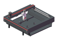 Machine de découpe laser fibre CNC 4 axes refroidie par air Qiongji 700W pour tôles – Prix compétitif, contrôle automatique Cypcut de haute performance