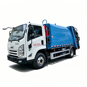 รถบรรทุกอัดขยะ JMC 4x2 8 ลูกบาศก์เมตร แบบยกท้าย สำหรับเก็บขยะในเขตเทศบาล - Product Image 3