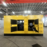Groupe électrogène diesel silencieux ou de type ouvert de 400 kVA, 450 kVA, 500 kVA, 550 kVA, 600 kVA, 625 kVA, 650 kVA, 700 kVA, 750 kVA, 800 kVA, 850 kVA, 900 kVA, 1 MW