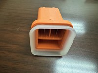 Boîtier en plastique pour connecteur HV, moulage par injection liquide, insert LSR blanc de marque WSR personnalisé
