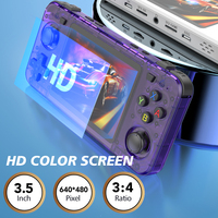 Console de jeu portable rétro R36H, écran IPS 3,5'', système Linux, sortie TV HD, lecteur de jeux portable pour la vente en gros OEM