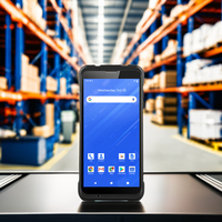 Escáner de Código de Barras Móvil 2D Dingdata DN65, Computadora Industrial Resistente IP65, Android 13, Pantalla de 5.5 Pulgadas, 32GB en Stock