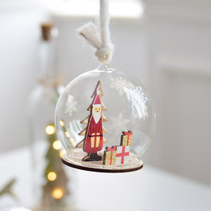 <strong>Wholesale</strong> Bottle Brush Snowman Ball Night Light Decorative Ornament Glass Cover Lighting Reindeer Christmas Tree <strong>Snow</strong> <strong>Globe</strong> - Product Image 4
