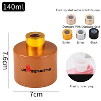 Ensemble de désodorisant pour la maison et la voiture de haute qualité, 140 ml, bouteille en verre écologique, avec huile essentielle, sans danger pour les animaux domestiques et les enfants