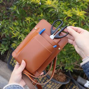 Bolsa de Almacenamiento de Herramientas Floral con Múltiples Bolsillos y Correa para el Hombro, Organizador de Herramientas de Jardinería, Bolsa de Cintura para Tijeras de Jardín - Product Image 3