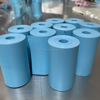 Rollo de Etiquetas de Papel Cromado Semibrillante de Alta Adhesión, Impresión Personalizada de Códigos de Barras, Etiquetas para Cajas de Envío para Impresora de Transferencia Térmica
