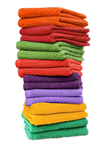100% Cotton Terry Bath Towel Soft Absorbent Face Hand Towel for Bathroom Hotel Home Use