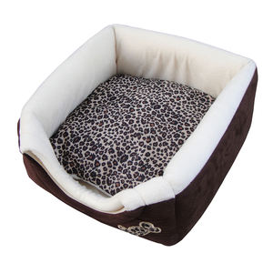 Cama para gatos 2 en 1 autocalentable, forma <span class=keywords><strong>de</strong></span> cueva plegable con espuma <span class=keywords><strong>de</strong></span> alta elasticidad, cama rectangular <span class=keywords><strong>de</strong></span> felpa para gatos, perros pequeños, embalado en cartón - Product Image 2