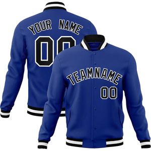 Custom Varsity Jacket Personalized <b>Stitched</b> Name Number Letterman Bomber <b>Coat</b> Unisex Adult Autumn Preppy Style - Product Image 1