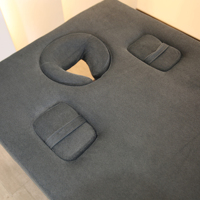 Table de massage en bois et cuir synthétique de haute qualité sur mesure pour spa, salon de beauté et soins de la peau, pour massage aux huiles essentielles