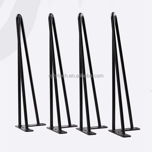 Bán buôn Dễ dàng cài đặt kim loại sofa Chân sofa góc chân kim loại chân ổn định đồ nội thất hiện đại gấp bàn chân - Product Image 2