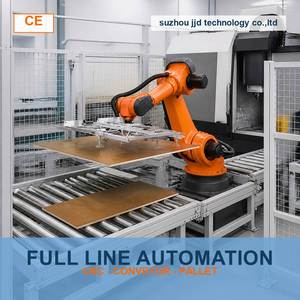 Celda Robótica para Paneles de Madera, Robot BORUNTE de 6 Ejes, Carga Útil de 20 kg, Repetibilidad de 0.05 mm, Pinza de Succión al Vacío para Paletización - Product Image 4