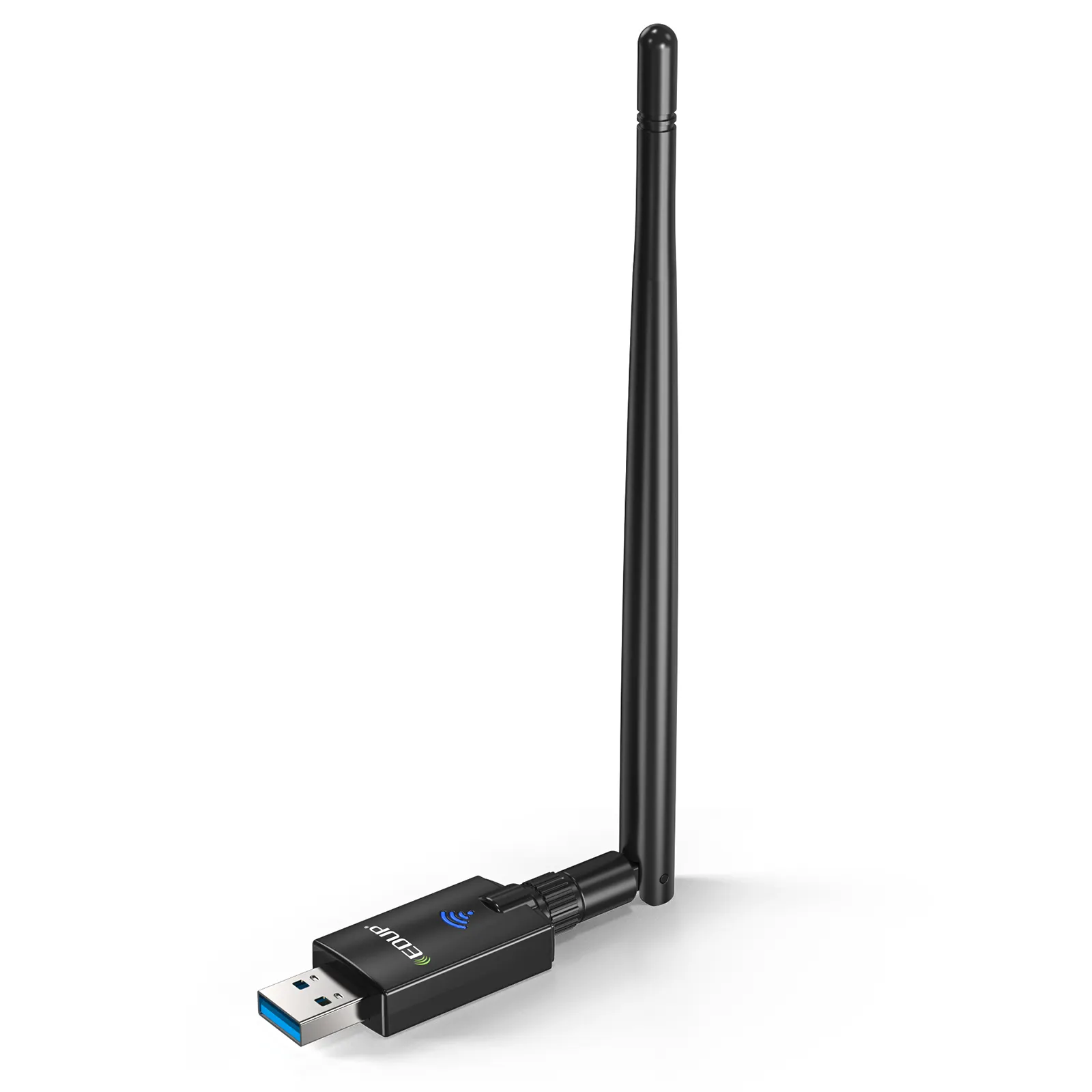 EDUP 1300Mbps 802.11AC USB WiFi อะแดปเตอร์ EP-AC1687S ดองเกิลไร้สาย Dual Band การ์ดเครือข่าย