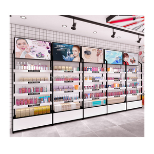 Cosmetics Beauty Shop Skincare Shop Display Stand Shelf Beauty Salon Display Cabinet Rack Boutique Product Display