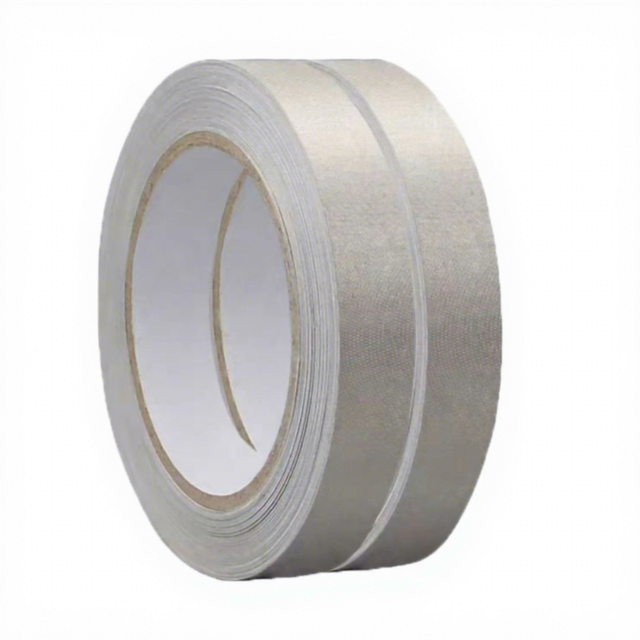 Premium Acrylic Single Sided Pressure Sensitive Nickel Copper Conductive Fabric Tape High Conductivity Strong Shielding for PCB