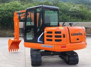 Excavadora de cadenas LONKING CDM6060 G4-YN de 5.8 toneladas con motor, caja de cambios y PLC, 1 año de garantía - Product Image 5
