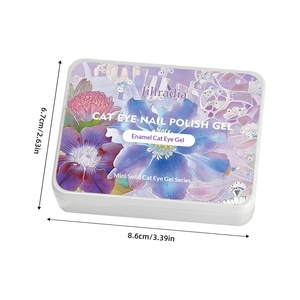 เจลทาเล็บ Jillradia Nine GridSolid Cat Eye คอลเลคชั่นใหม่: สีสันสดใส หนาแน่น เกลี่ยง่าย ไล่เฉดสี สำหรับตกแต่งเล็บ - Product Image 5