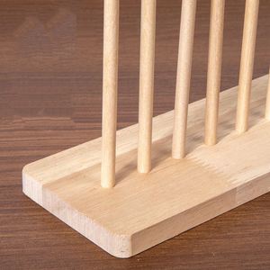 Excellente qualité artisanale, facile à transporter, jeu de stratégie classique en bois 4 en ligne - Product Image 4