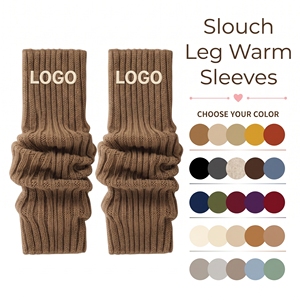 Jambières épaisses personnalisées pour femmes, jambières chaudes en tricot pour la gym, jambières amples et chaudes pour l'hiver et la rue - Product Image 1